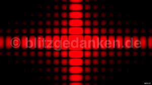 Red Diffraction Pattern Square