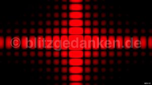 Red Diffraction Pattern Square
