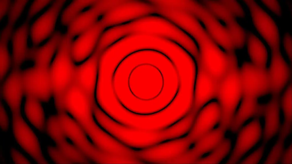 Beugungsbild eines kreisförmigen Spaltes mit mehreren Fehler